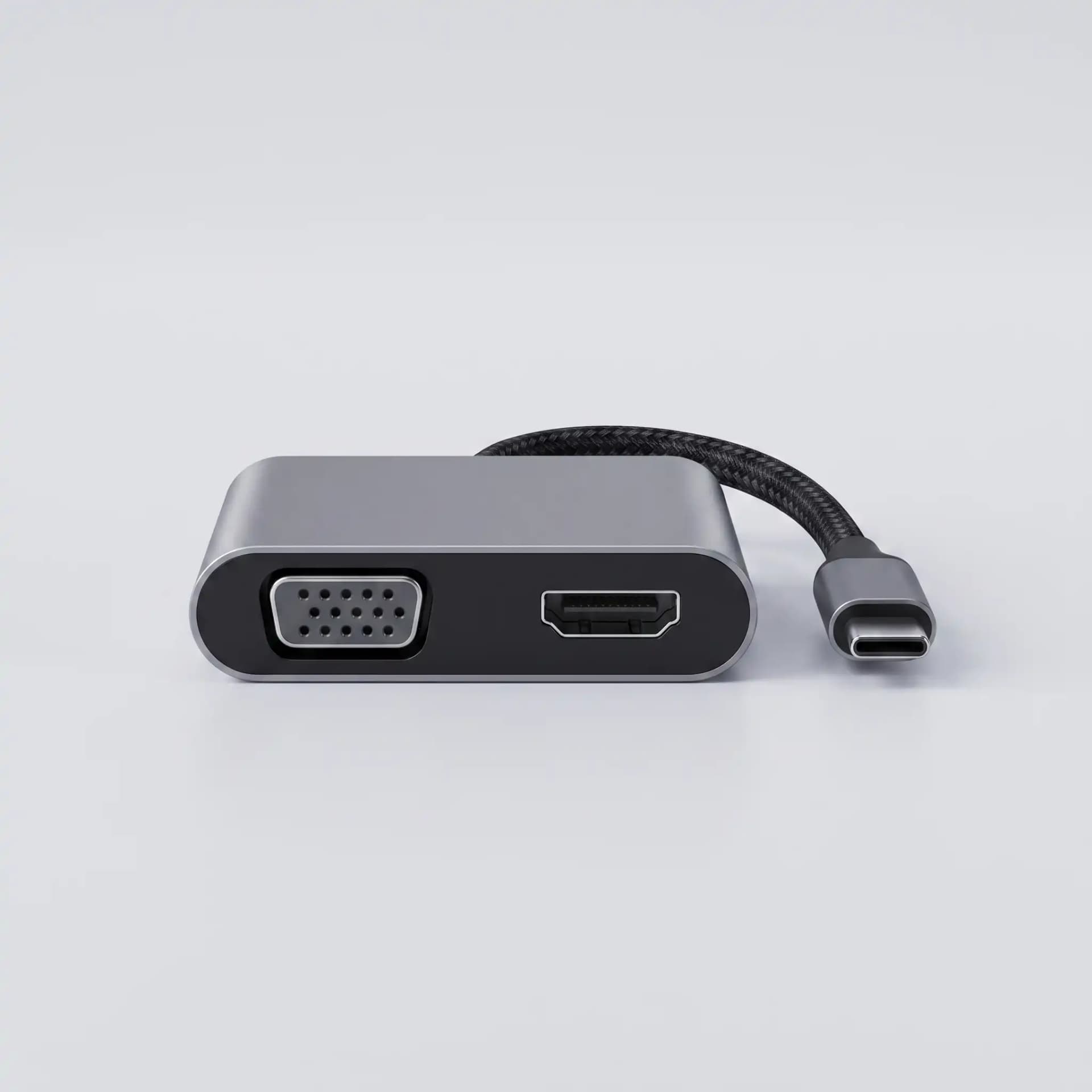 meld USB-C ke HDMI & VGA — foto 1