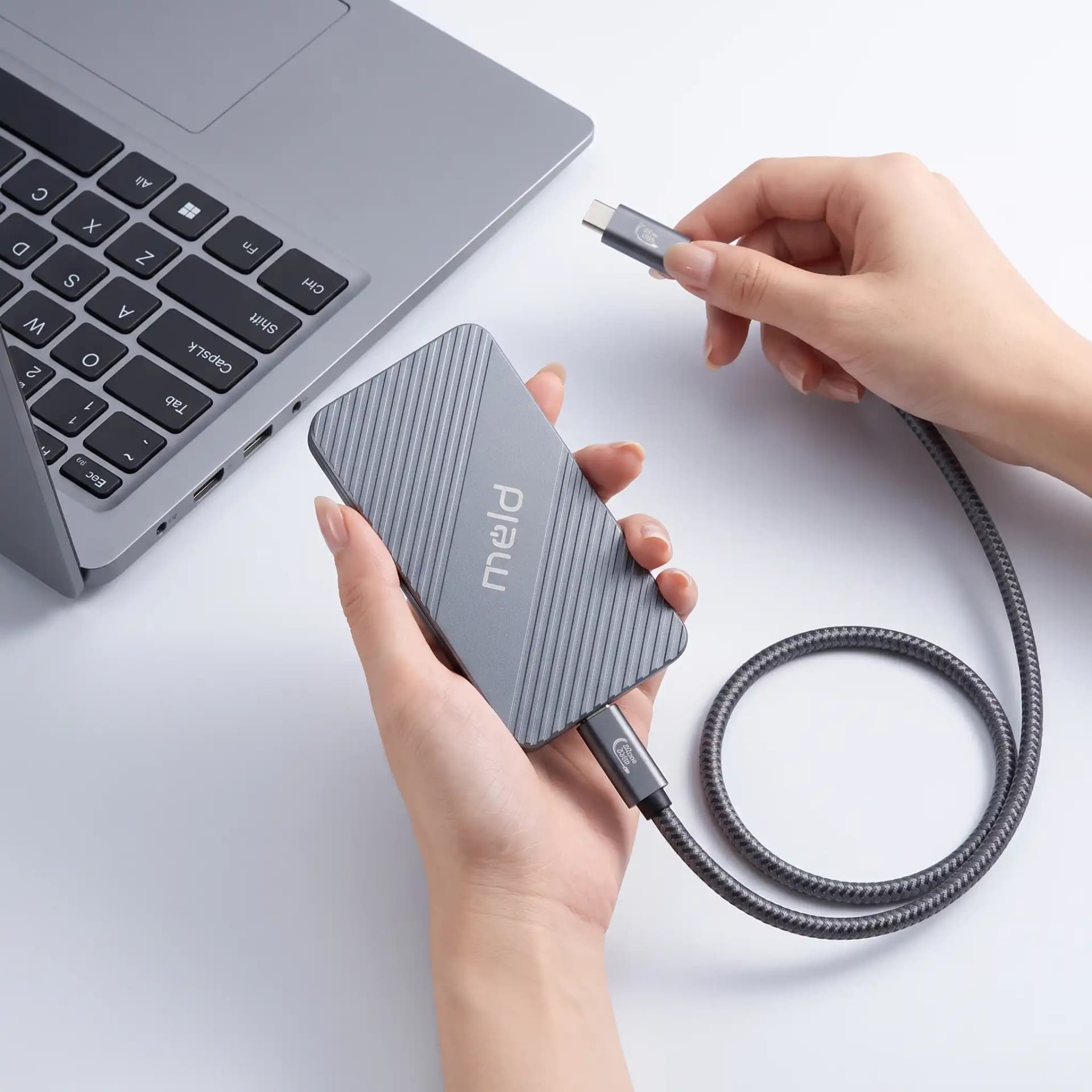 meld USB4 SSD Enclosure 40Gbps Screwless — foto 1